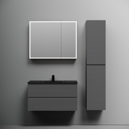 Тумба под раковину Sancos Folk FL90GS Grey soft фото