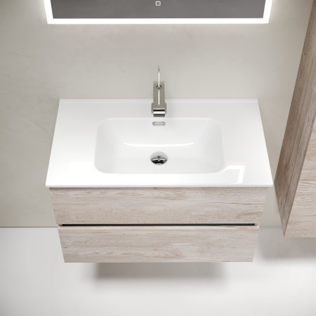 Тумба под раковину Sancos Urban UR80EG дуб галифакс натуральный фото