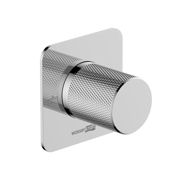 Переключатель потоков на 2 выхода WasserKRAFT Mosel A293 хром фото