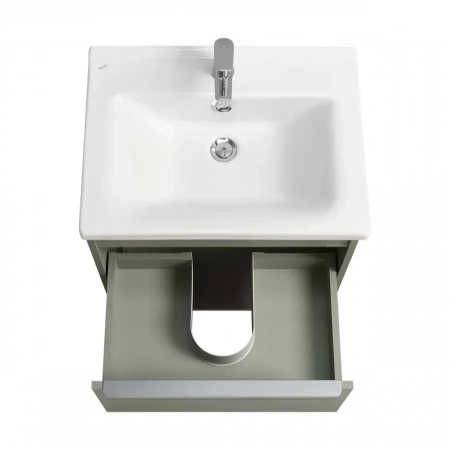 Тумба под раковину Акватон Хоуп 60 1A287201HP9D0 хаки фото