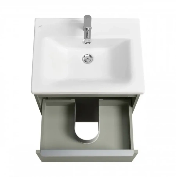 Тумба под раковину Акватон Хоуп 60 1A287201HP9D0 хаки фото