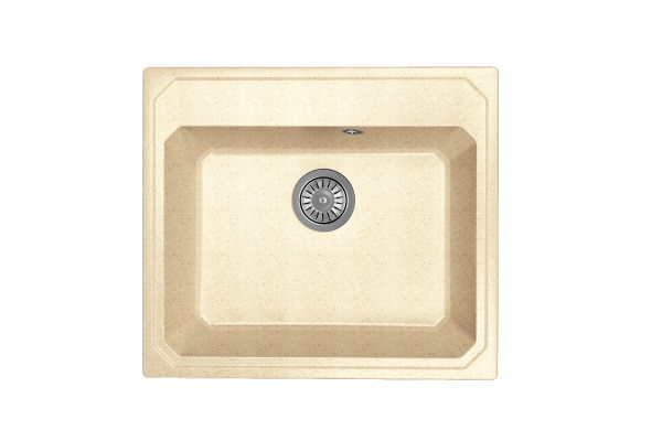 Кухонная мойка КАРДИНАЛ 570 BAMBOO 29.030.D0570 серый фото