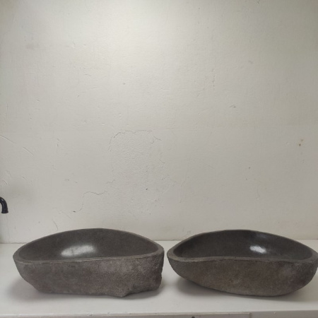 Раковина из речного камня RS01949 (57*34*15) фото