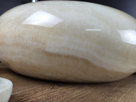 Накладная раковина из оникса Indo Donut Yellow Big DO-000166 фото