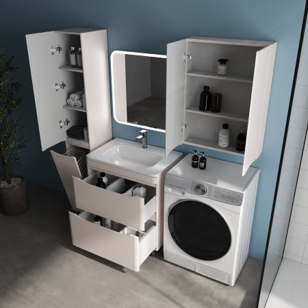 Тумба под раковину Style Line Бергамо мини 70 СС-00002532 антискрейтч, карамель фото