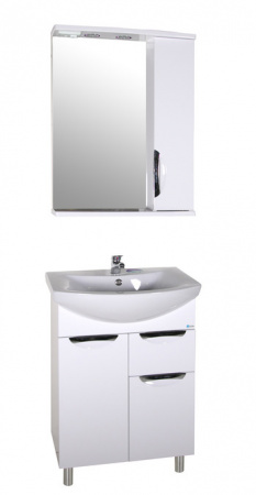 Зеркало-шкаф АСБ Мебель Мессина 60 9886 фото