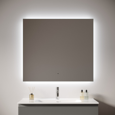 Зеркало с подсветкой Sancos Square 2.0 SQ2.900 90x70 фото