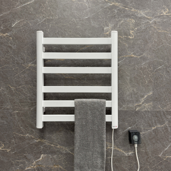 Полотенцесушитель электрический Fixsen BASIC FX-7400W белый фото