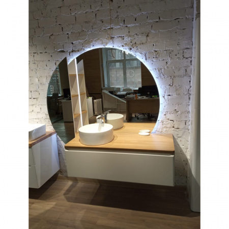 Зеркало-шкаф Jorno Solis Sol.02.141/W фото