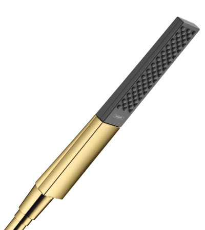 Душевая лейка Hansgrohe Rainfinity 100 Baton 1 jet 26867990 полированное золото фото