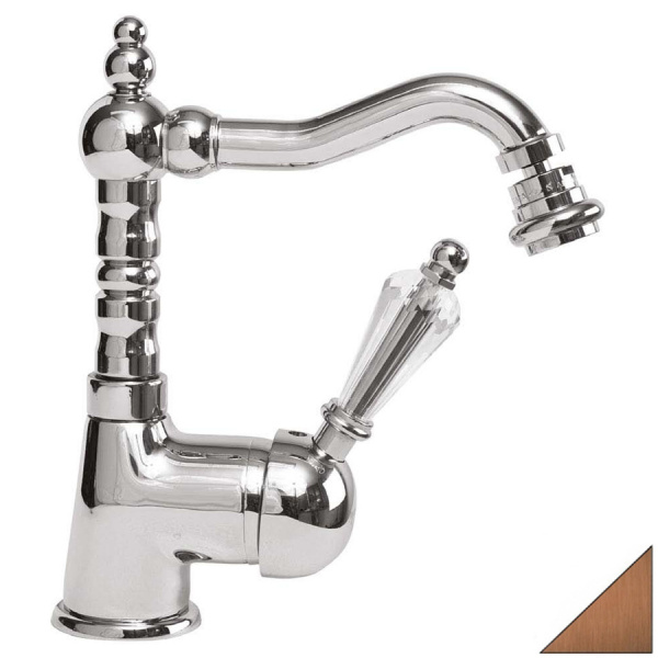 Смеситель для биде Cezares Vintage VINTAGE-BSM2-02-Sw бронза/swarovski фото