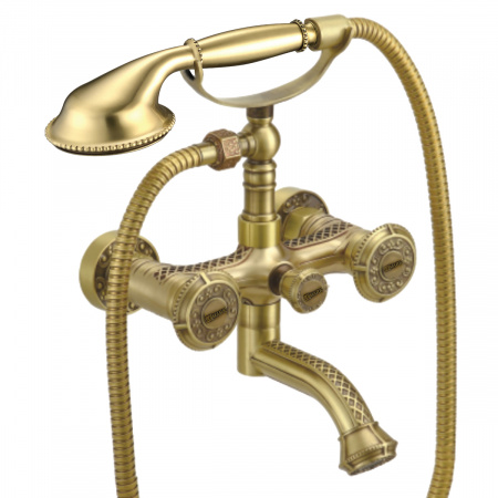 Смеситель для ванны с душем Lemark Jasmine LM6614B фото