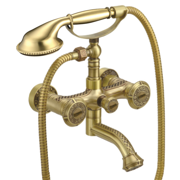 Смеситель для ванны с душем Lemark Jasmine LM6614B фото