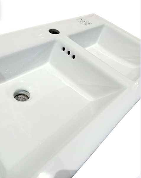 Раковина Cerutti SPA Double Vito CT9281 73x40 фото