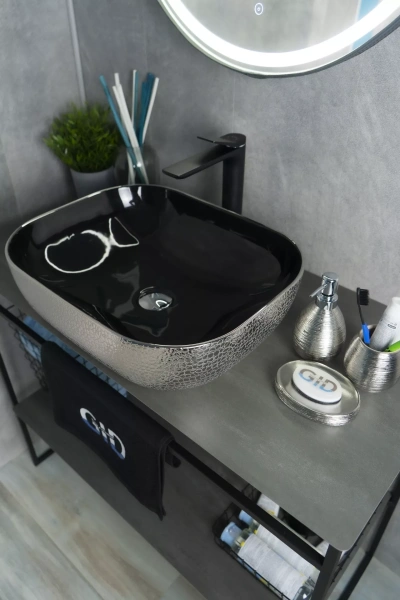 Накладная раковина GID Luxe Line D1302H020 50,5х40,5 фото