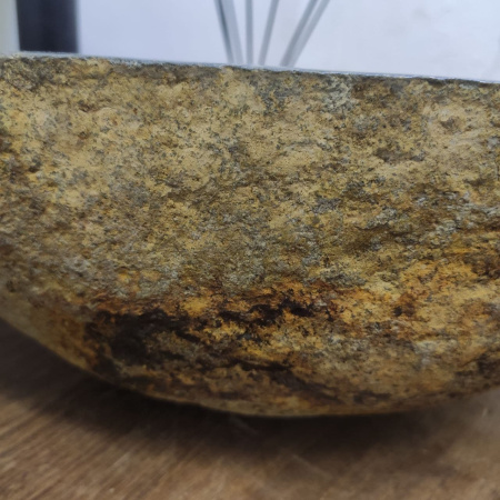 Накладная раковина из речного камня RS01157 (40*38*15) E13 фото