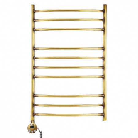 Полотенцесушитель электрический Domoterm Калипсо П10 (500х800) (бронза) левый фото