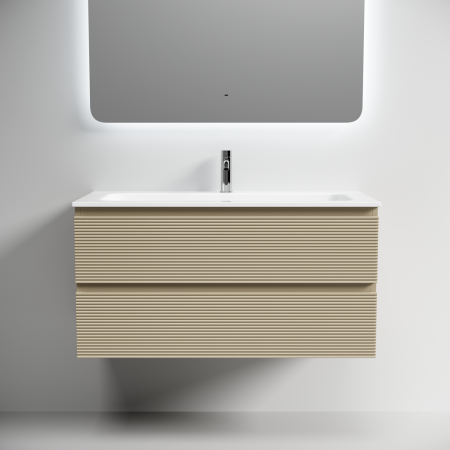 Тумба под раковину Sancos Folk FL100CP капучино фото