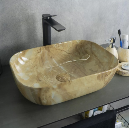 Накладная раковина GID MNC548 45,5х32,5 фото