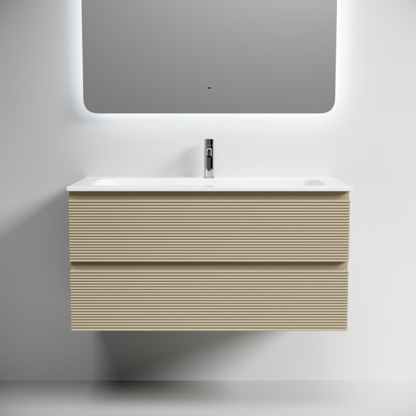 Тумба под раковину Sancos Folk FL100CP капучино фото