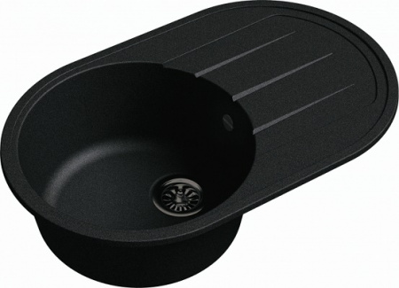 Мойка кухонная Ewigstein Elegant E- R50F черный фото