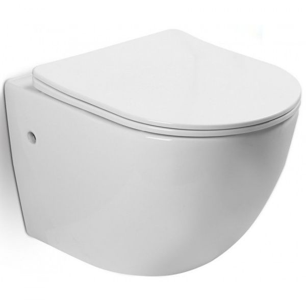 Комплект подвесной унитаз с инсталляцией SantiLine SL-5018+SL-01 фото