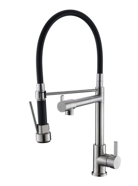 Смеситель для кухни с двумя изливами BelBagno BB-LAM50-IN фото