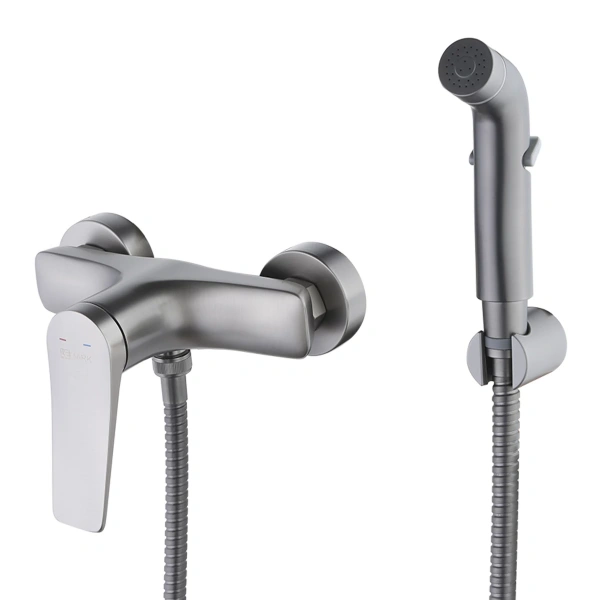 Гигиенический душ со смесителем Lemark Bronx LM3718GM фото