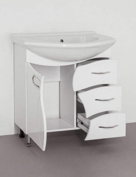 Тумба под раковину Style Line Амелия-75 фото