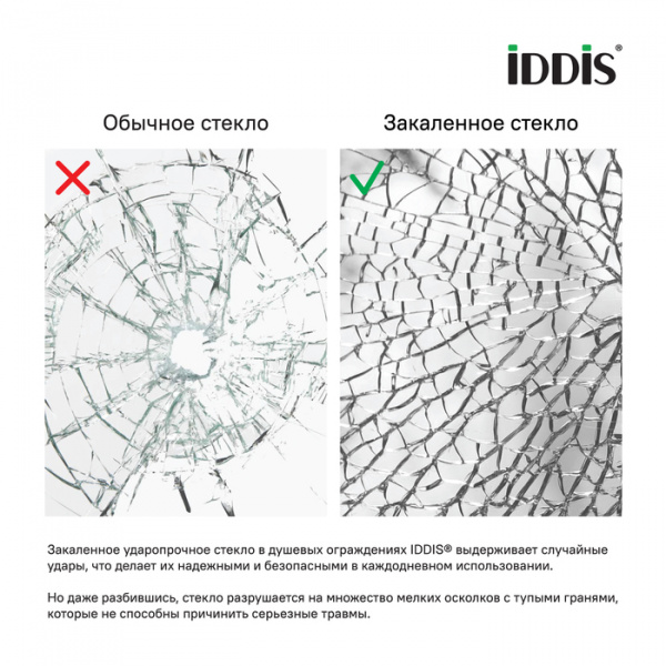 Душевая дверь Iddis Slide SLI6BH2i69 120 см фото