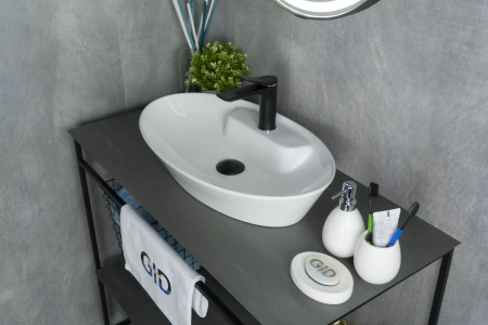 Накладная раковина GID 9398 60,5х36,5 фото