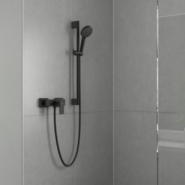 Смеситель для душа Hansgrohe Vernis Shape 71650670 черный матовый фото