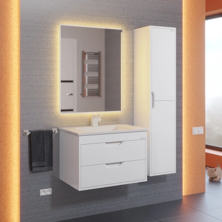 Тумба под раковину Uperwood Modul 65 2930205250 белая фото