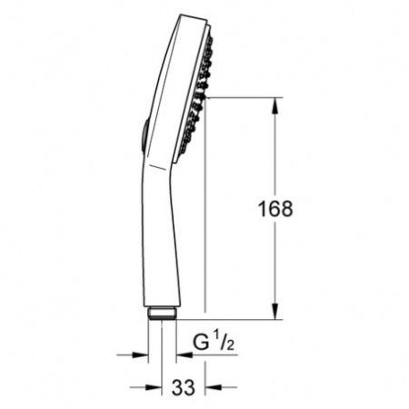 Душевая лейка Grohe Power&Soul Cosmopolitan 115 27661000 фото