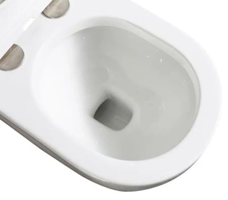 Унитаз приставной с импульсным смывом Abber Bequem AC1114P с сиденьем микролифт фото