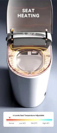 Умный электронный унитаз с функцией биде Santiline SL-5036 фото