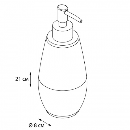 Дозатор для жидкого мыла Fixsen Deco FX-280-1 фото