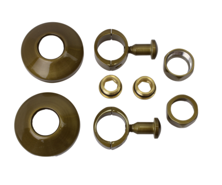 Водяной полотенцесушитель 1200х180 Лонг Бронзовый Bronze de Luxe фото