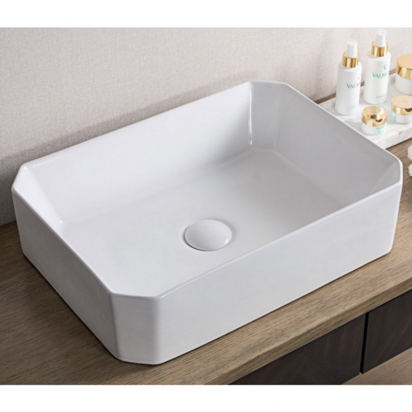 Накладная раковина BelBagno BB1386 49х38 фото