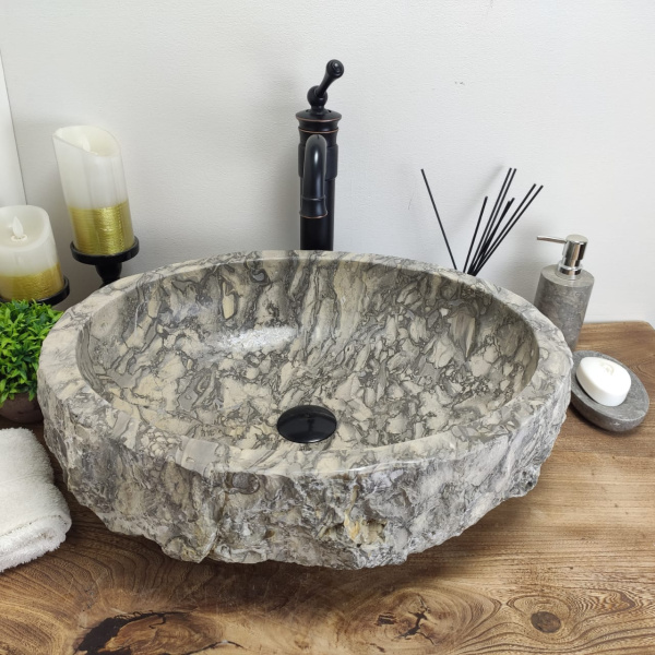 Накладная раковина из мрамора Erozy Doreng EM-00852 (52*41*15cм) фото