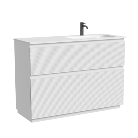 Тумба под раковину Sancos Folk Floor FL120FRW белая фото