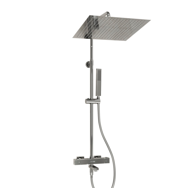 Душевая система (стойка) с термостатом WasserKRAFT Thermo A199.119.103.087.CH хромоникель фото