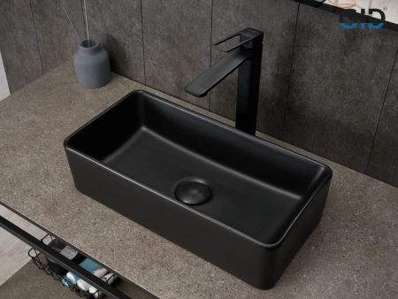 Накладная раковина GID Bm1104 53359 46x23 черная матовая фото