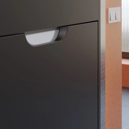 Тумба под раковину Uperwood Modul 60 2930205364 черная фото