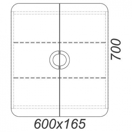 Подвесной шкаф Aqwella Аликанте Alic.04.06/Gray фото