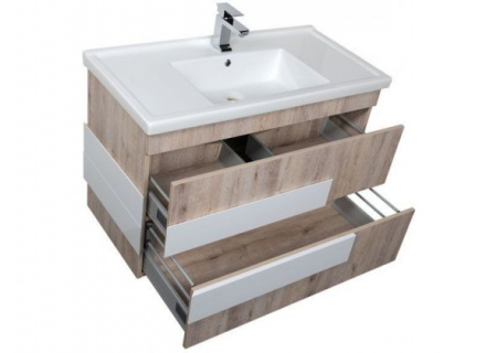 Тумба с раковиной Aquanet Мадейра 100 00213083 фото