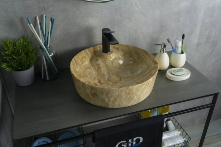 Накладная раковина GID MNC535 45х45 фото