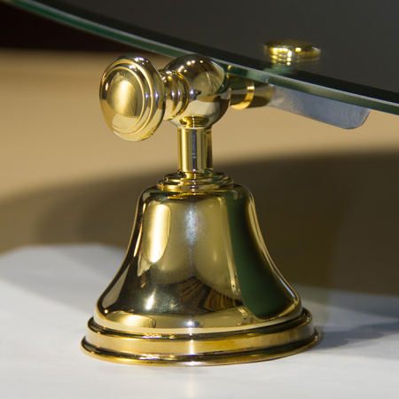 Зеркало вращающееся Tiffany World Harmony TWHA023oro 69х60 фото