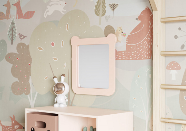 Детское зеркало Акватон Каспер 1A283402CR1E0 мишка фото