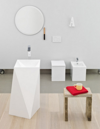 Раковина напольная Artceram Sharp OSL008 01 00 bi фото